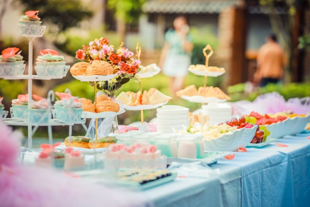 wedding buffet