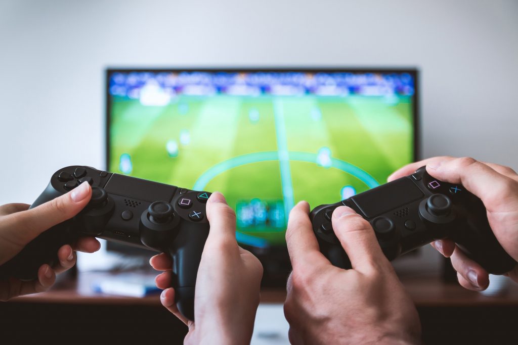 Game night for a staycation