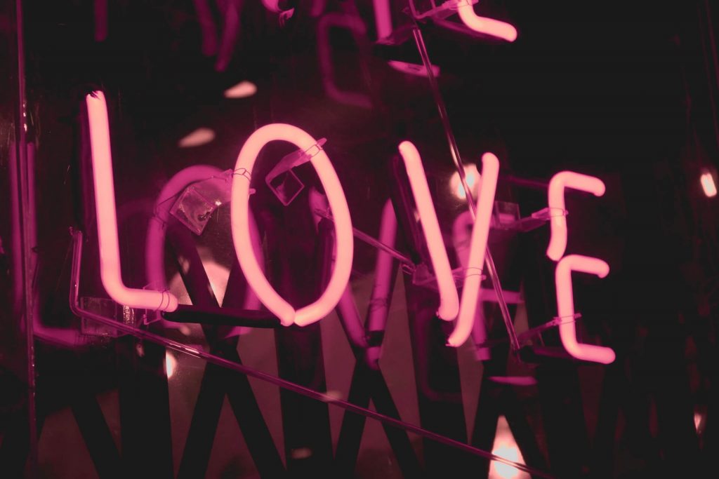 neon signs wedding decoration