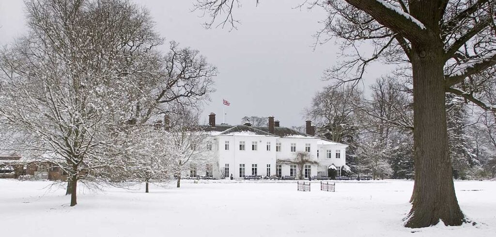 Milton Hill House Winter